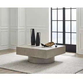 Jorielyn Gray Square Coffee Table