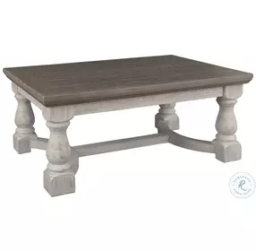 Havalance Gray and White Occasional Table Set