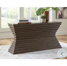 Hannodream Warm Brown Sofa Table