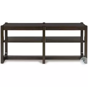 Breckington Dark Brown Sofa Table