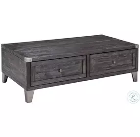 Todoe Dark Gray Lift Top Occasional Table Set