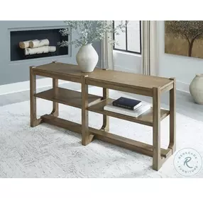 Cabalynn Light Brown Sofa Table