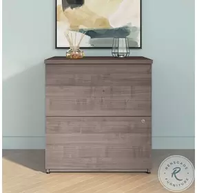 Ridgeley Medium Gray Maple 28" 2 Drawer Lateral File Cabinet