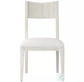Breeze Sea Salt Upholstered Wood Back Side Chair