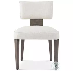 Hudson Pebble Grey Upholstered Dining Side Chair