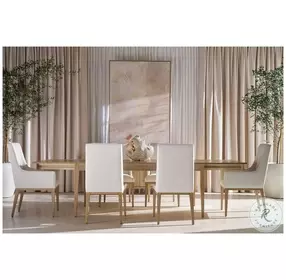 Balboa Coastal Grey Upholstered Dining Arm Chair Set of 2