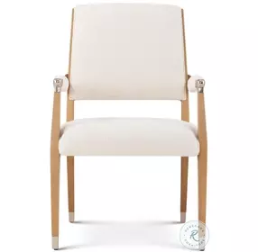 Origins Sesame Upholstered Dining Arm Chair Set of 2