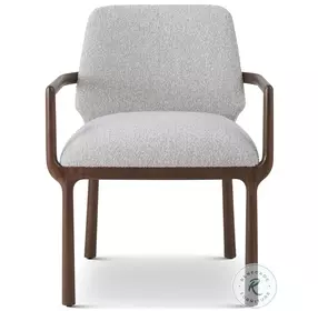 Urbane Campfire Upholstered Dining Arm Chair