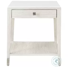 Breeze Sea Salt 1 Drawer 22" Rectangular Side Table
