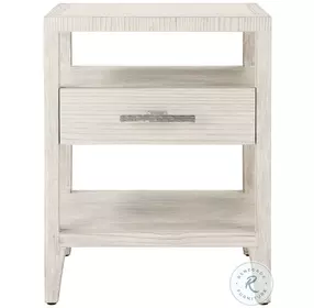 Breeze Sea Salt 1 Drawer Nightstand
