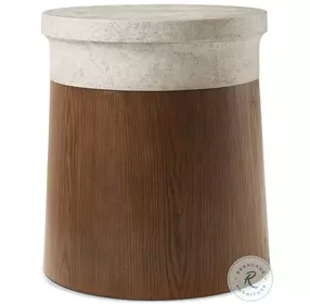 Catalina Earth 22" Round Side Table