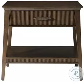 Lido Bistre 1 Drawer Nightstand