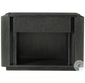 Repose Charcoal Oak Open 1 Drawer Nightstand