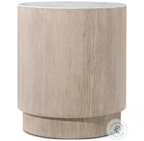 Horizon SPE Grey 21" Drum Side Table