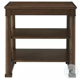 Surrey Brownstone 24" Square Side Table