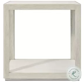 Maxwell Cashmere And Dove 24" Square Side Table