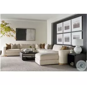 Spencer ST. James Lusso Onyx And Deep Brown 24" Square Side Table