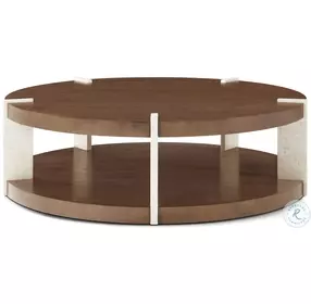 Catalina Earth 54" Round Cocktail Table