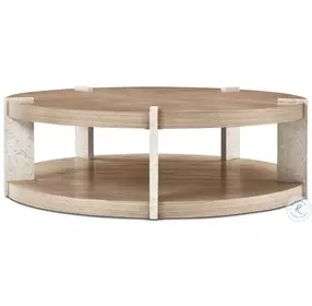 Catalina Dune 54" Round Cocktail Table