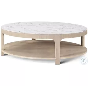 Horizon SPE Grey Quartz 54" Round Occasional Table Set