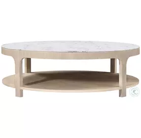 Horizon SPE Grey Quartz 54" Round Cocktail Table