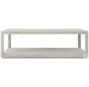 Maxwell Cashmere And Dove 55" Rectangular Cocktail Table