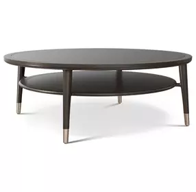 Spencer Green Park Fumed Round Stratton Street Coffee Table