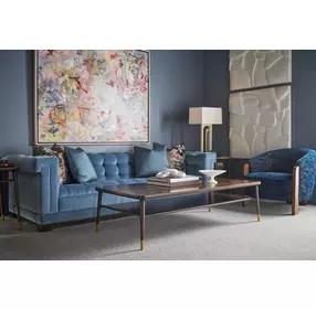 Spencer Green Park Fumed Rectangular Stratton Street Coffee Table
