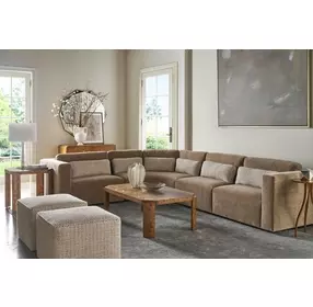 Perch Toffee Rectangular Della Coffee Table