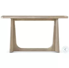 Repose Grey Oak Wooden 60" Rectangular Console Table