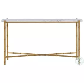 Kesden LBB Brass 60" Rectangular Console Table