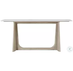 Repose Grey Oak And Grey Visible Inner Wooden 72" Rectangular Console Table