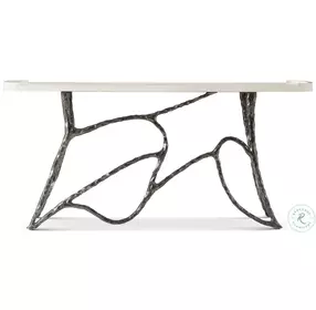Essence Opal Metal 72" Rectangular Console Table