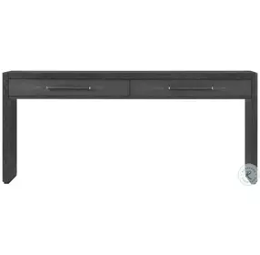 Maxwell Obsidian And Shagreen 72" 2 Drawer Rectangular Console Table