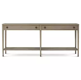 Willow Creek Riverwash Oak Rectangular Wildwood Console Table
