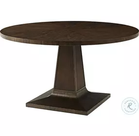 Lido Bistre 54" Round Dining Room Set