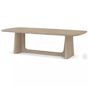 Repose Grey Oak And Grey Visible Inner 134" Extendable Rectangular Dining Room Set