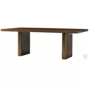 Kesden Pyramid Brown 92" Extendable Rectangular Dining Room Set