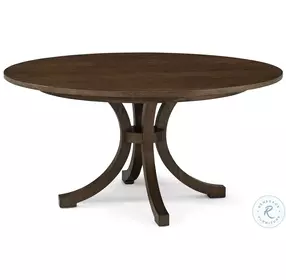 Surrey Brownstone 60" Round Dining Room Set