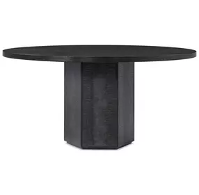 Spencer ST James Onyx 60" Round Dining Table
