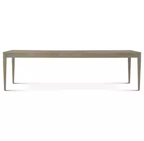 Willow Creek Riverwash Oak 106" Extendable Rectangular Benton Hollow Dining Table