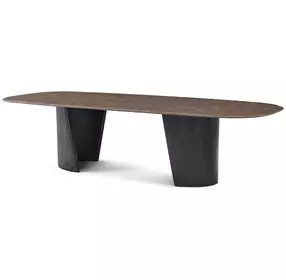 Judith Leiber Couture Bourbon 118" Rectangular Quartz Top Poise Dining Table