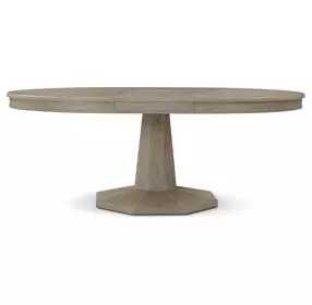 Willow Creek Riverwash Oak 78" Extendable Oval Alderfield Dining Table