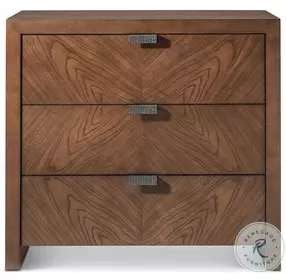 Catalina Earth 3 Drawer Nightstand