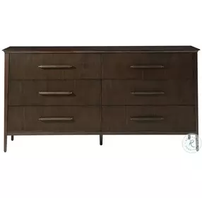 Lido Bistre 6 Drawer Dresser