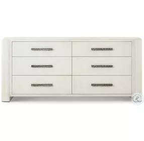 Essence Opal And Marble 6 Drawer 80" Dresser