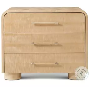 Origins Sesame 3 Drawer Nightstand