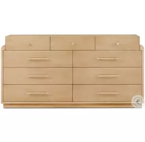 Origins Sesame Plinth 9 Drawer Dresser