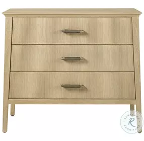 Balboa Coastal Grey 3 Drawer Nightstand