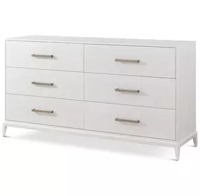 Coastal Sandbar 6 Drawer Townsend Dresser